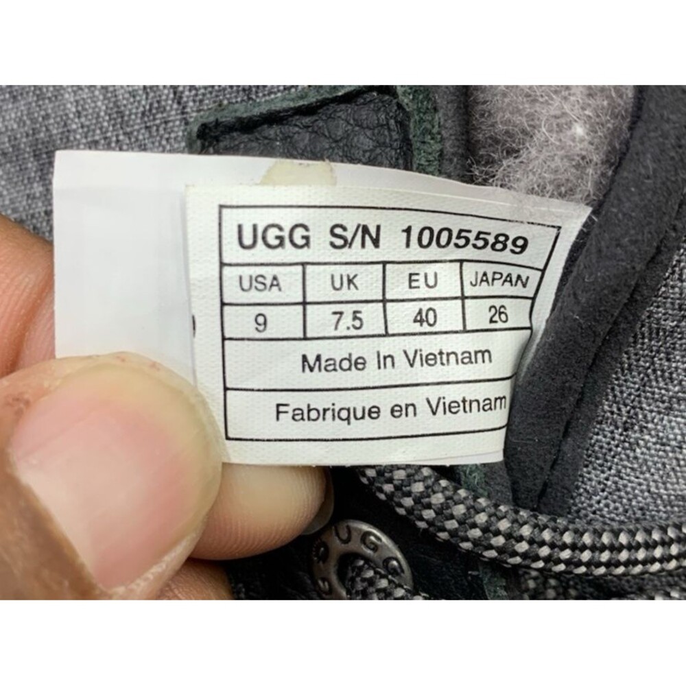 UGG Australia 1005589 Waterproof eVent Vibram Winter Boots Gray Womens US 9 - Picture 9 of 16